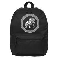 Owl Of Athena 16 in Basic Backpack