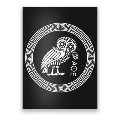 Owl Of Athena Poster