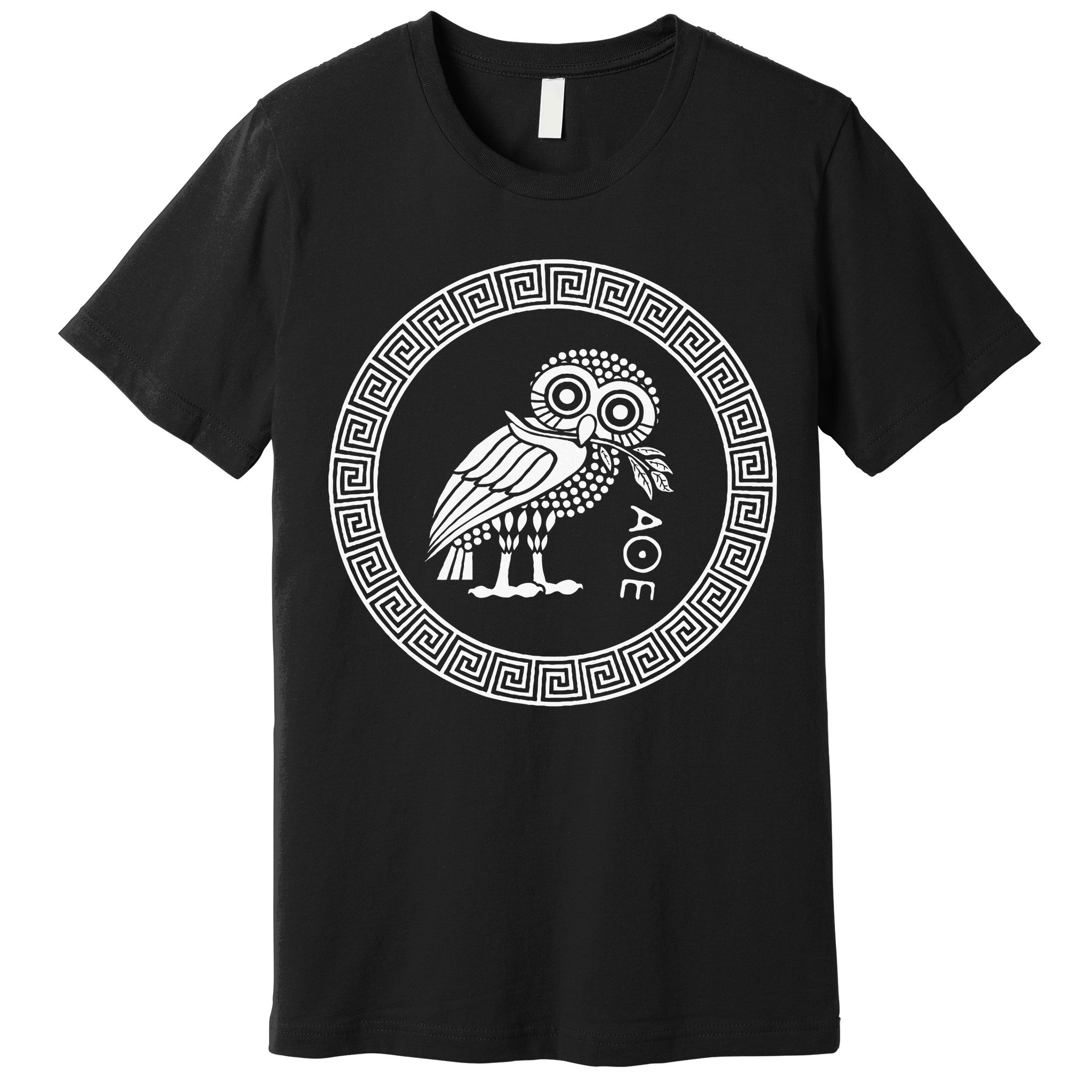 Owl Of Athena Premium T-Shirt