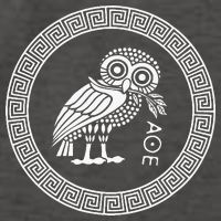 Owl Of Athena Vector Backpack