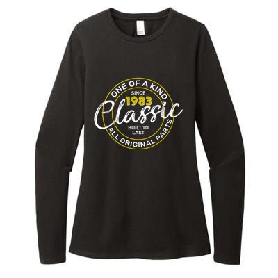 One Of A Kind Since 1983 Classic 40th Birthday Womens CVC Long Sleeve Shirt