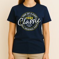 One Of A Kind Since 1983 Classic 40th Birthday T-Shirt