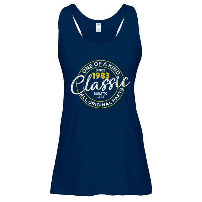 One Of A Kind Since 1983 Classic 40th Birthday Ladies Essential Flowy Tank