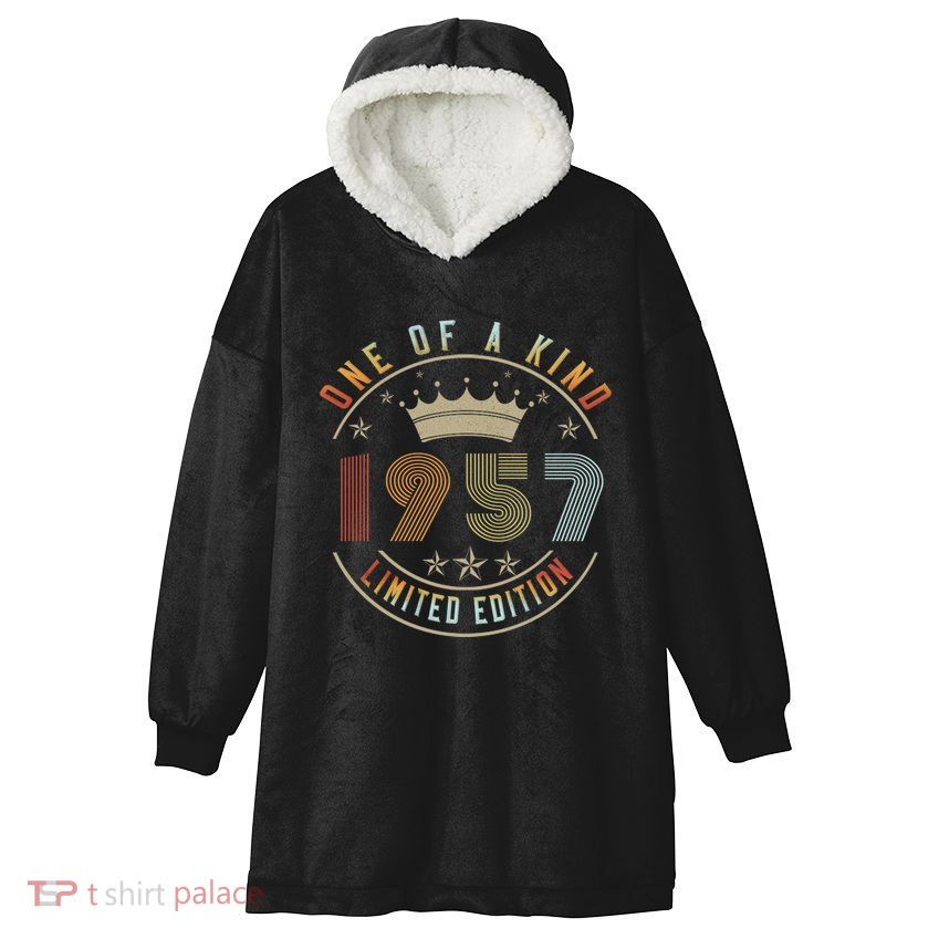 One Of A Kind 1957 Limited Edition Hooded Wearable Blanket