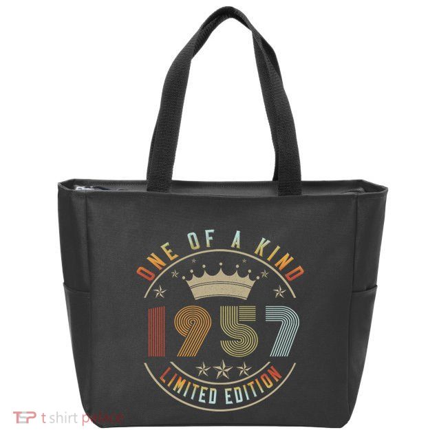 One Of A Kind 1957 Limited Edition Zip Tote Bag