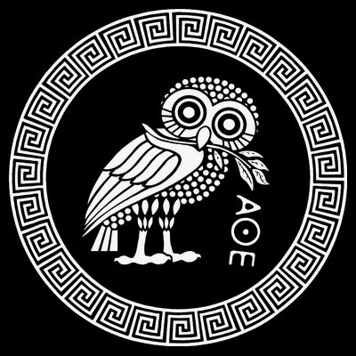 Owl of Athena funny saying quotes T-Shirt