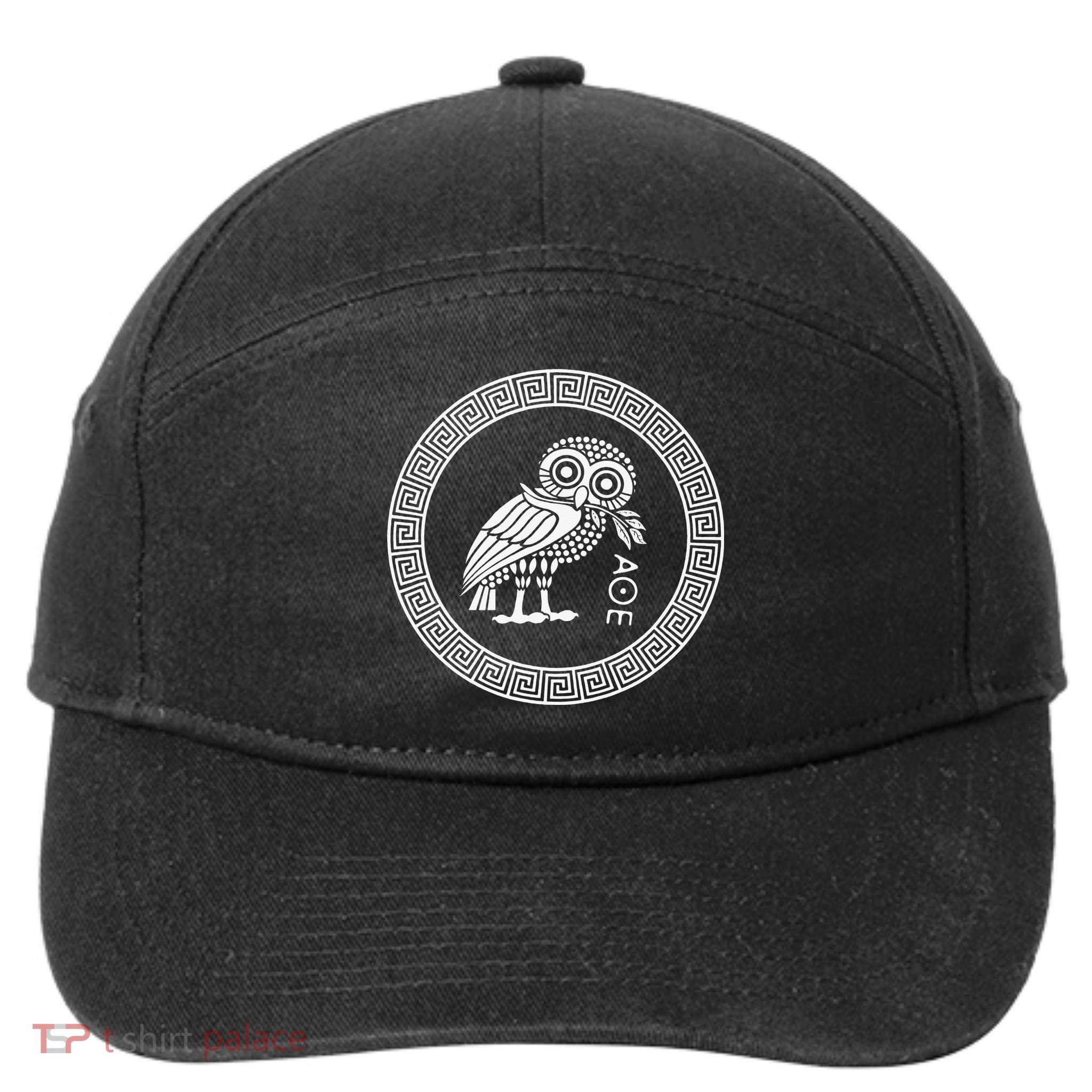 Owl of Athena funny saying quotes 7-Panel Snapback Hat
