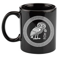Owl of Athena funny saying quotes 11oz C Handle Ceramic Mug