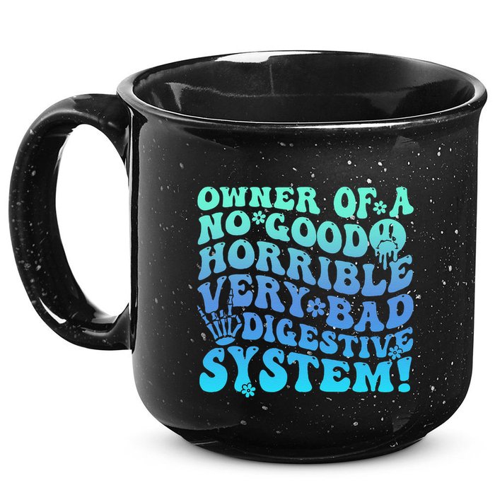 Owner Of A No Good Horrible Very Bad Digestive System 15oz Campfire Ceramic Mug