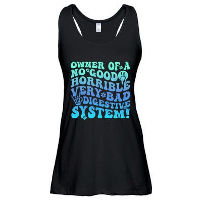 Owner Of A No Good Horrible Very Bad Digestive System Ladies Essential Flowy Tank