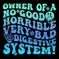 Owner Of A No Good Horrible Very Bad Digestive System 16 in Basic Backpack