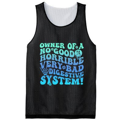 Owner Of A No Good Horrible Very Bad Digestive System Mesh Reversible Basketball Jersey Tank