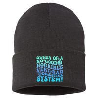 Owner Of A No Good Horrible Very Bad Digestive System Sustainable Knit Beanie