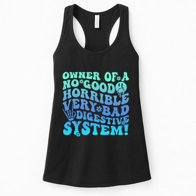 Owner Of A No Good Horrible Very Bad Digestive System Womens Tank Top