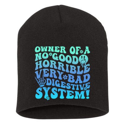 Owner Of A No Good Horrible Very Bad Digestive System Short Acrylic Beanie