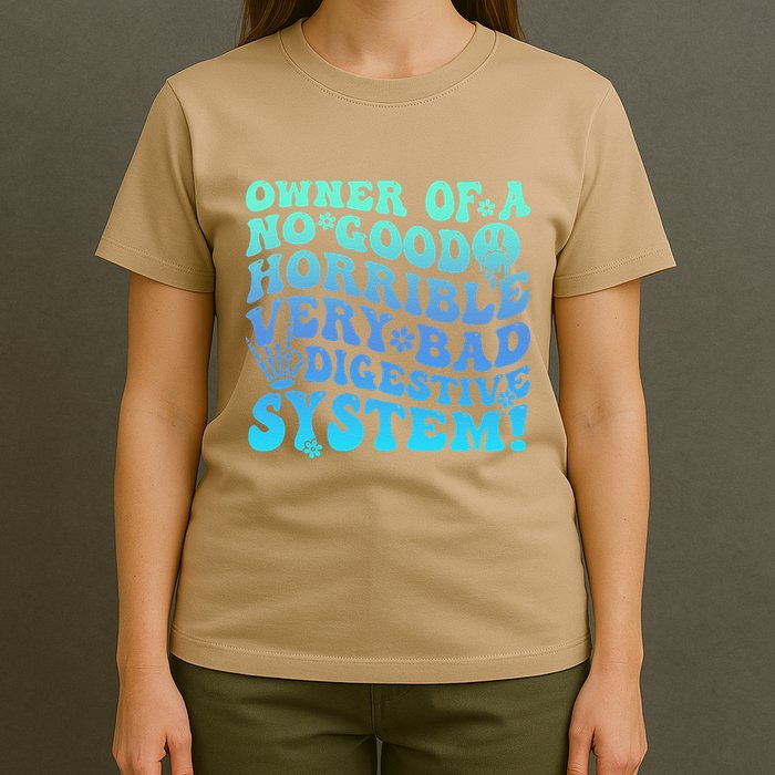 Owner Of A No Good Horrible Very Bad Digestive System T-Shirt