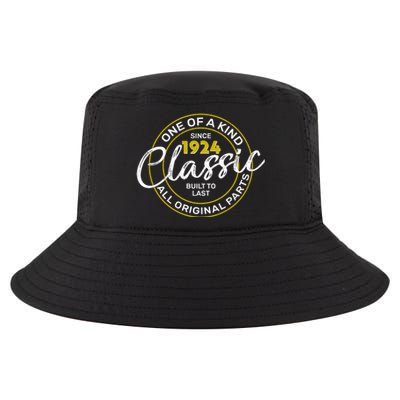 One Of A Kind Since 1924 Classic 100th Birthday Cool Comfort Performance Bucket Hat