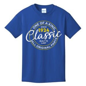 One Of A Kind Since 1924 Classic 100th Birthday Kids T-Shirt