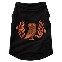 Owl Of Athena Doggie Tank