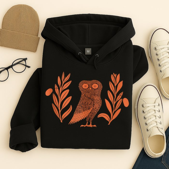 Owl Of Athena Hoodie