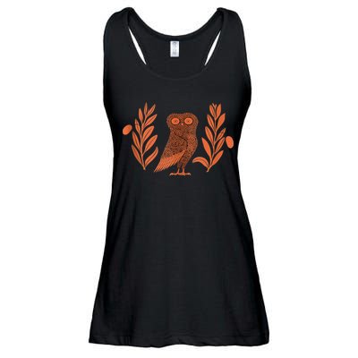 Owl Of Athena Ladies Essential Flowy Tank