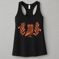 Owl Of Athena Womens Tank Top