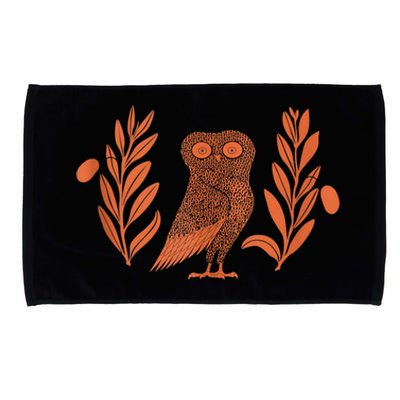 Owl Of Athena Microfiber Hand Towel