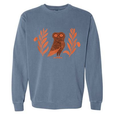 Owl Of Athena Garment-Dyed Sweatshirt