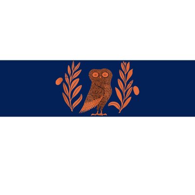 Owl Of Athena Bumper Sticker