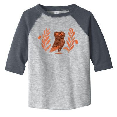 Owl Of Athena Toddler Fine Jersey T-Shirt