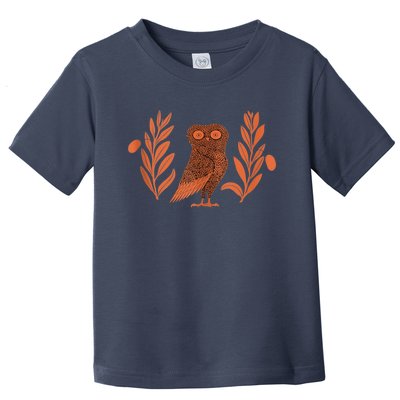 Owl Of Athena Toddler T-Shirt