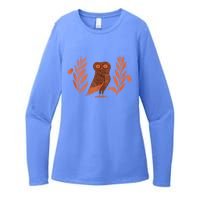 Owl Of Athena Womens CVC Long Sleeve Shirt