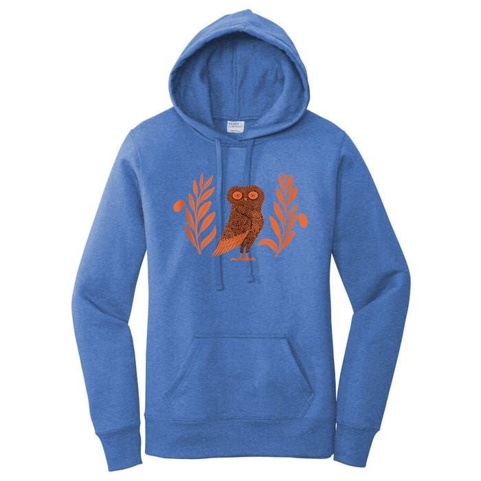 Owl Of Athena Women's Pullover Hoodie