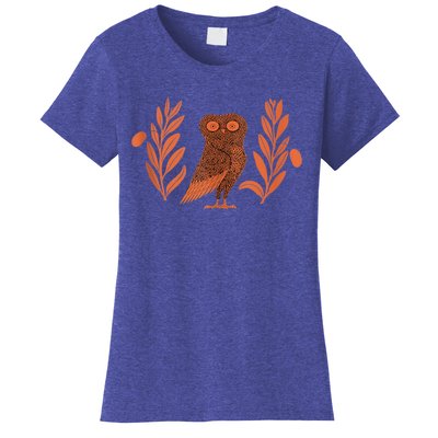 Owl Of Athena Women's T-Shirt