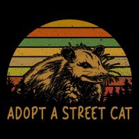 Opossums Outfits Adopt A S.T.R.E.E.T Cat Opossum Animals 16 in Basic Backpack
