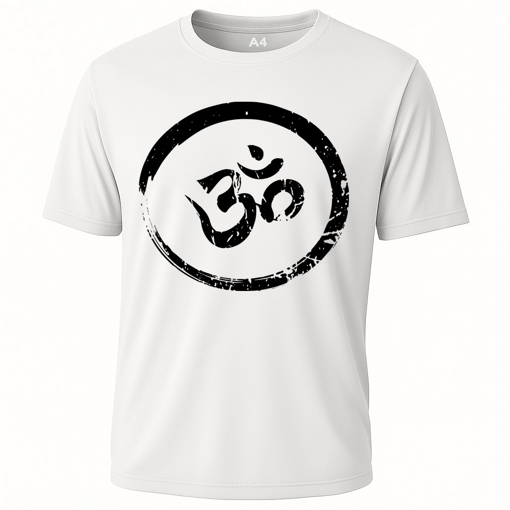 Ohm Om Aum Yoga Meditation Spiritual Namaste Gift Hoodie Cooling Performance Crew T-Shirt