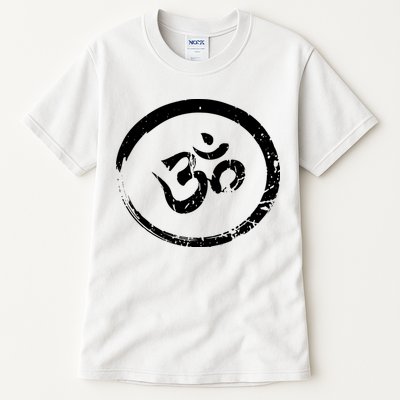 Ohm Om Aum Yoga Meditation Spiritual Namaste Gift Hoodie Tall T-Shirt