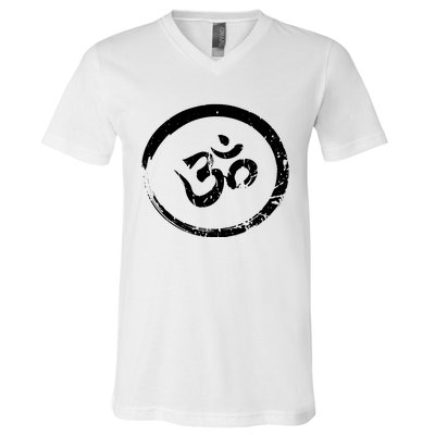 Ohm Om Aum Yoga Meditation Spiritual Namaste Gift Hoodie V-Neck T-Shirt