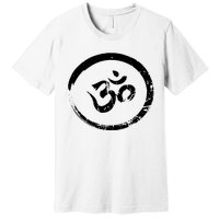 Ohm Om Aum Yoga Meditation Spiritual Namaste Gift Hoodie Premium T-Shirt