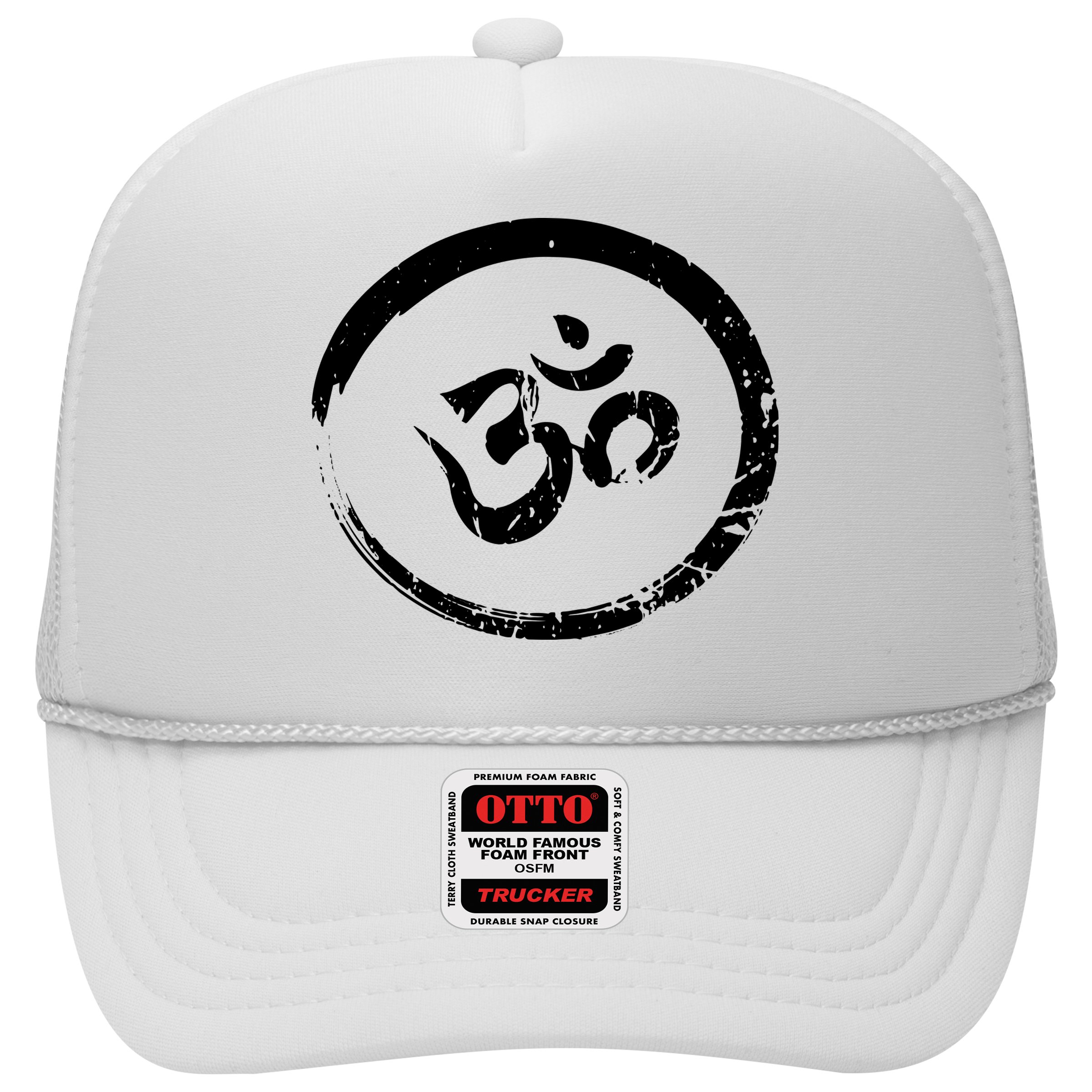 Ohm Om Aum Yoga Meditation Spiritual Namaste Gift Hoodie Hat