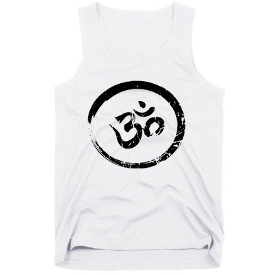 Ohm Om Aum Yoga Meditation Spiritual Namaste Gift Hoodie Tank Top