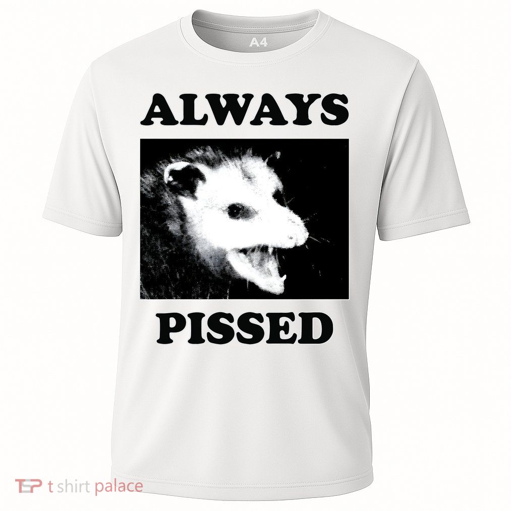 Opossum Opossum Always Pissed Cooling Performance Crew T-Shirt