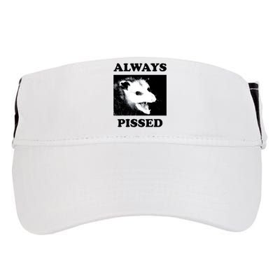 Opossum Opossum Always Pissed Adult Drive Performance Visor