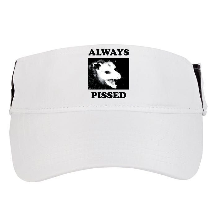Opossum Opossum Always Pissed Adult Drive Performance Visor