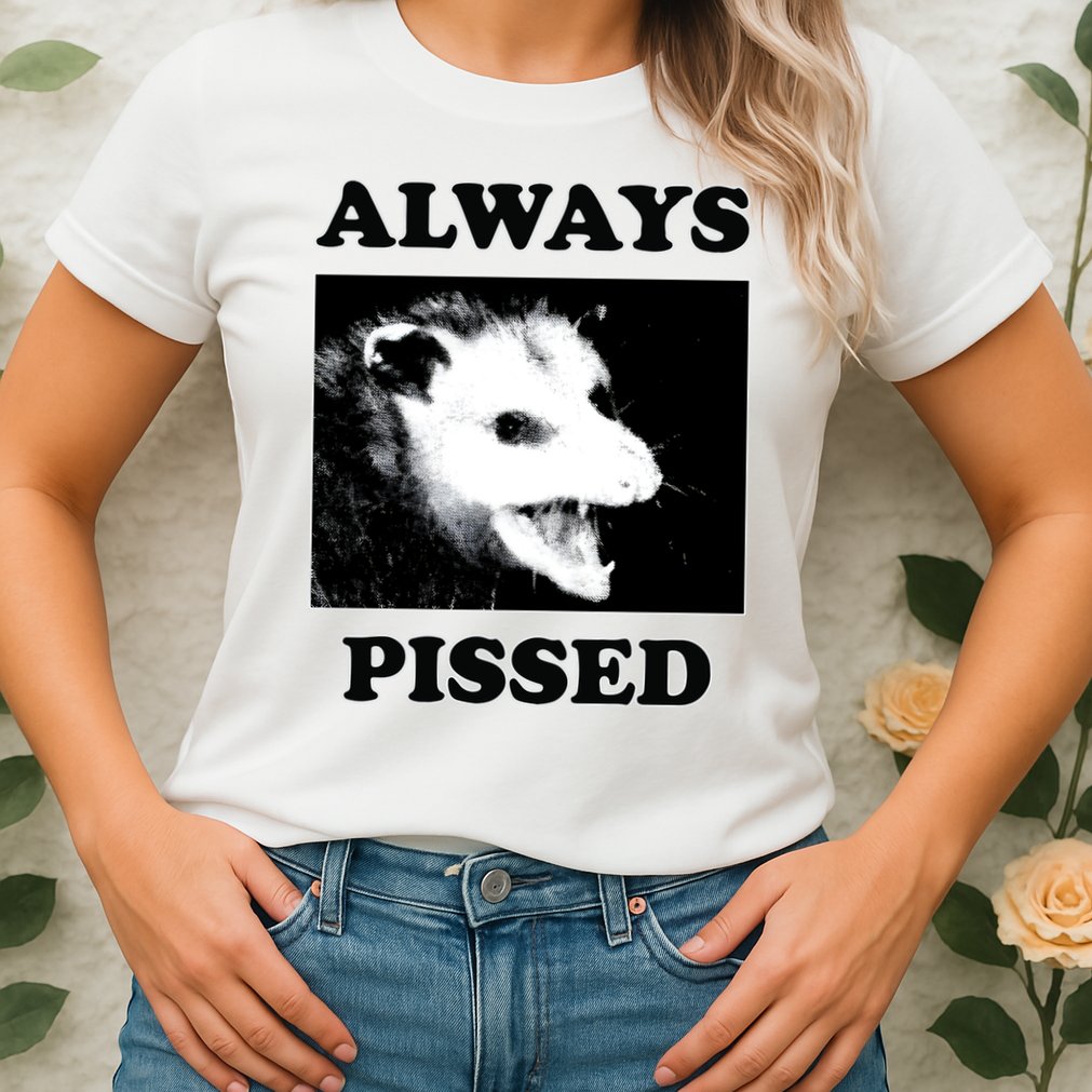 Opossum Opossum Always Pissed Womens T-Shirt