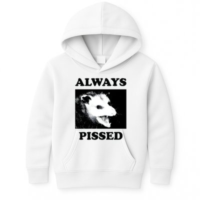 Opossum Opossum Always Pissed Kids Hoodie