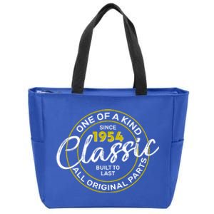 One Of A Kind Since 1954 Classic 70th Birthday Zip Tote Bag