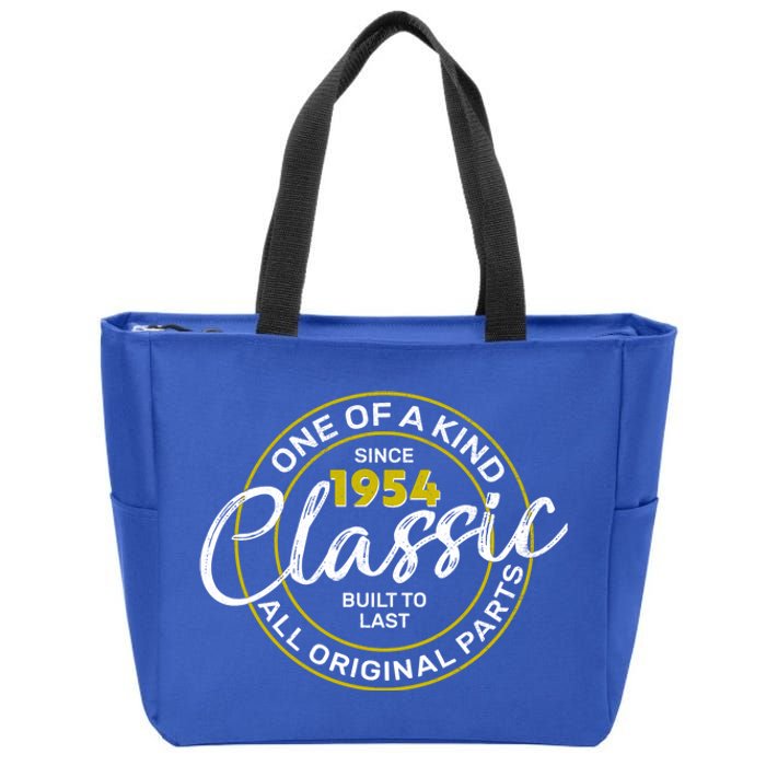 One Of A Kind Since 1954 Classic 70th Birthday Zip Tote Bag