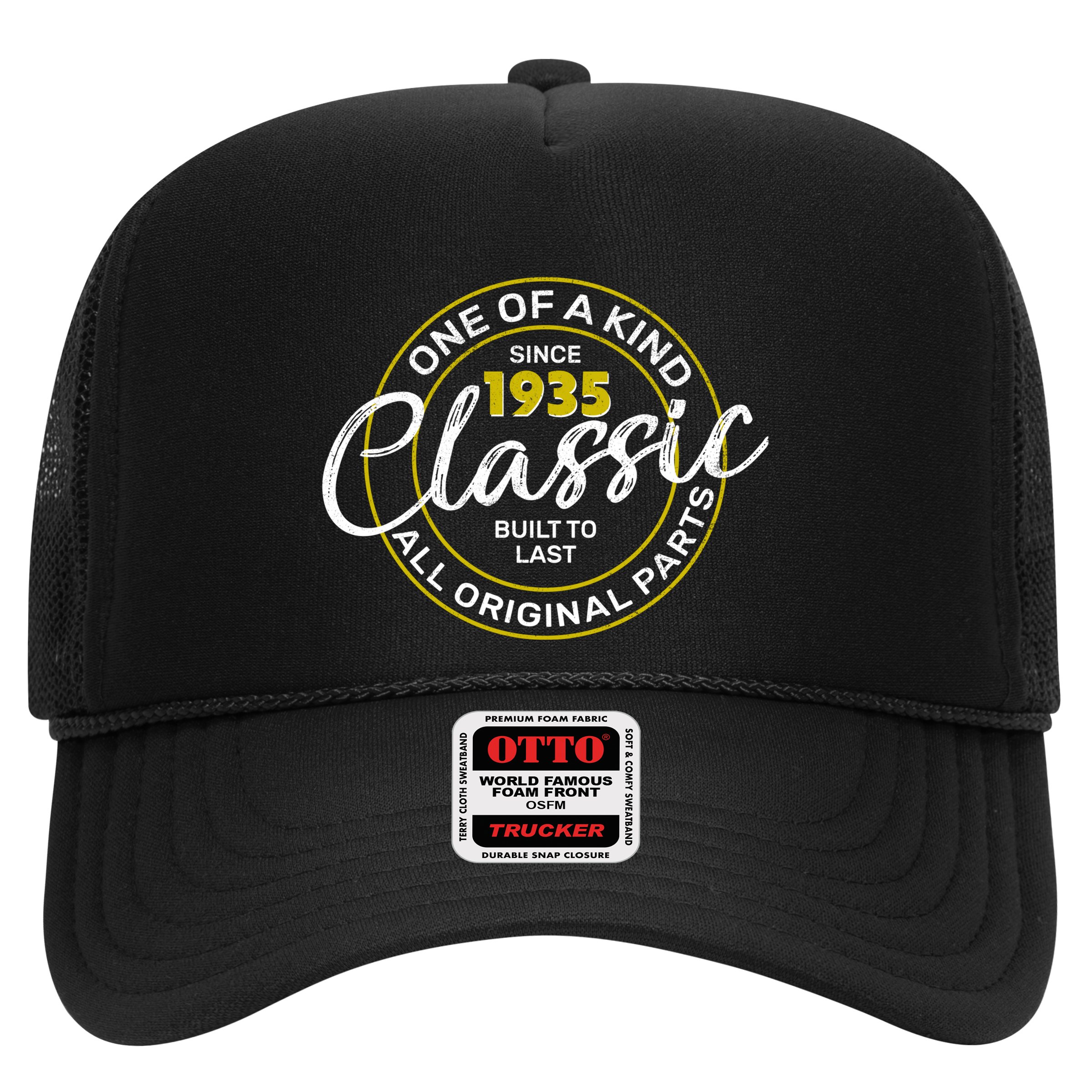 One Of A Kind Since 1935 Classic 90th Birthday Hat