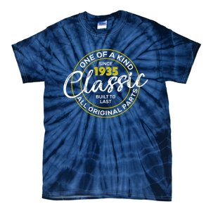 One Of A Kind Since 1935 Classic 90th Birthday Tie-Dye T-Shirt